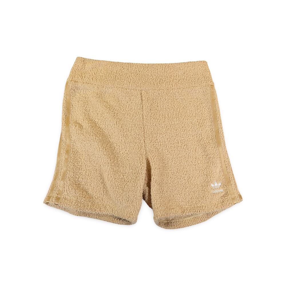 Adidas Originals Beige Terry Cloth Shorts Medium